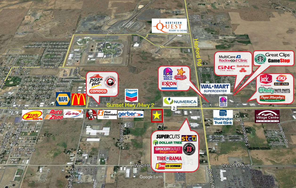 Hotel Land for Sale — 1430 S Hayden Rd, Airway Heights